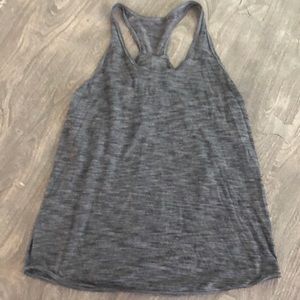 Grey lululemon tank top